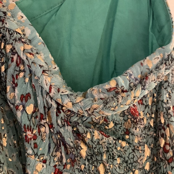 EUC Ba&sh sea foam green Odette maxi dress - Picture 9 of 11